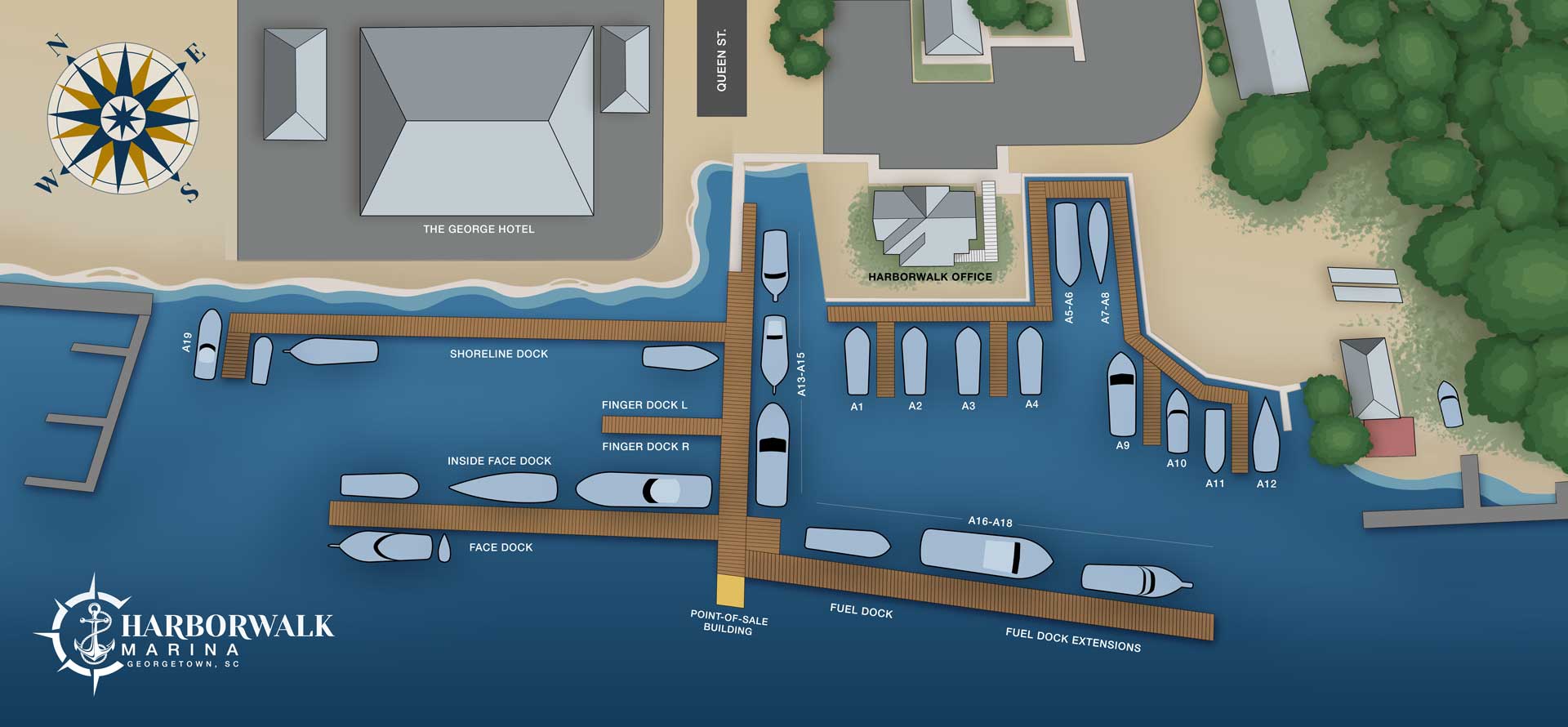 HarborWalk property map